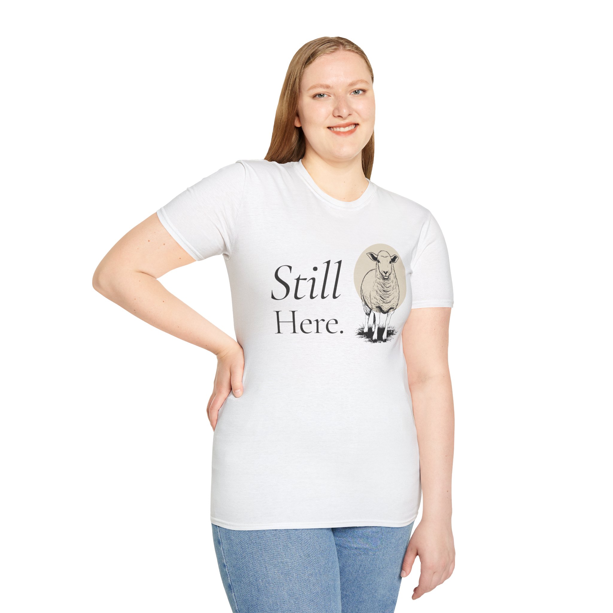 Still Here Sheep T-Shirt - Image 3