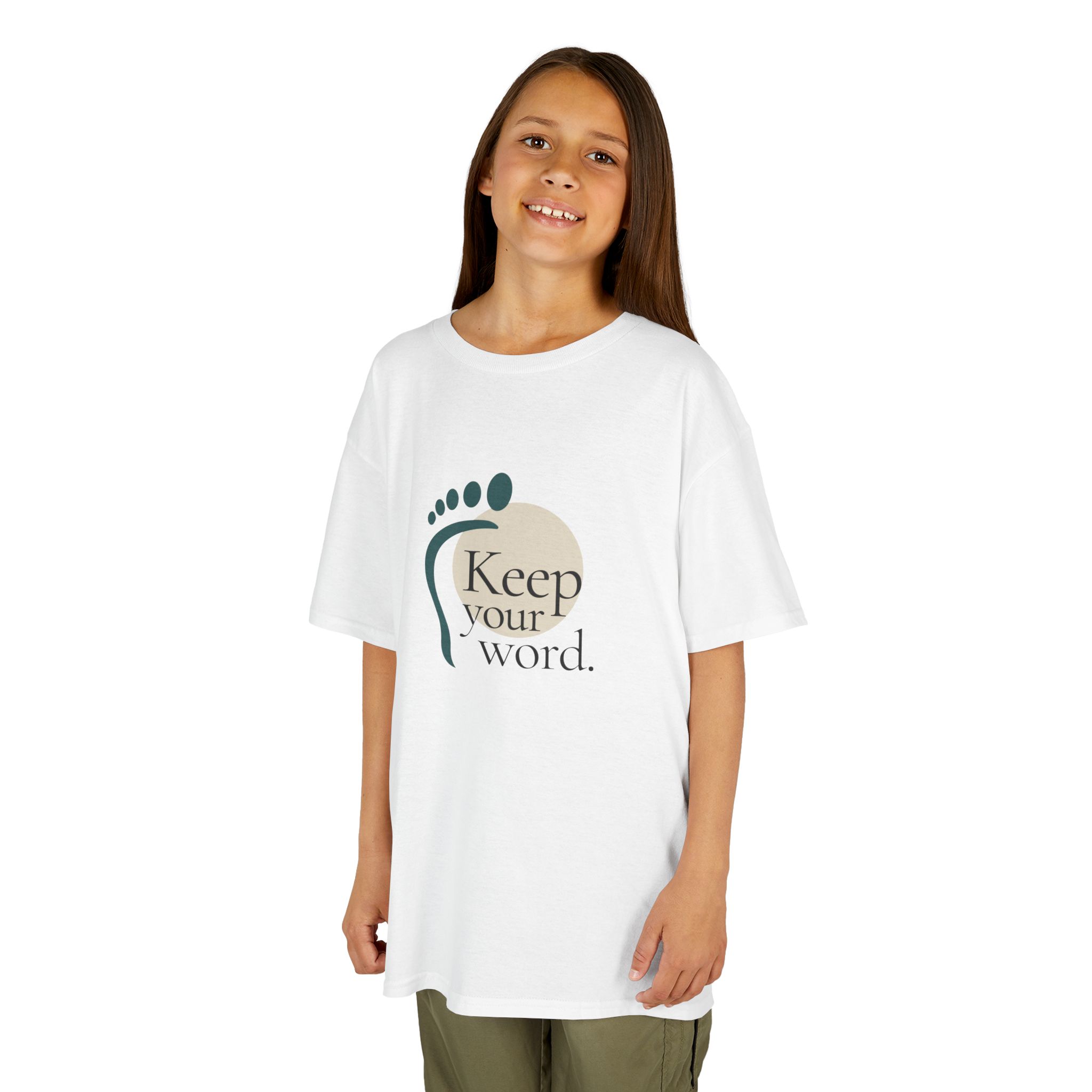 Kids Tee — "Keep Your Word"